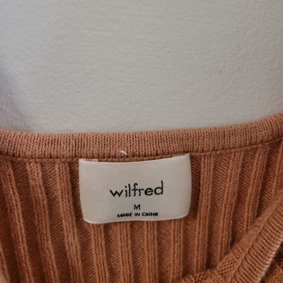 Aritzia Knit Cropped Tank Top Medium - Picture 2 of 2